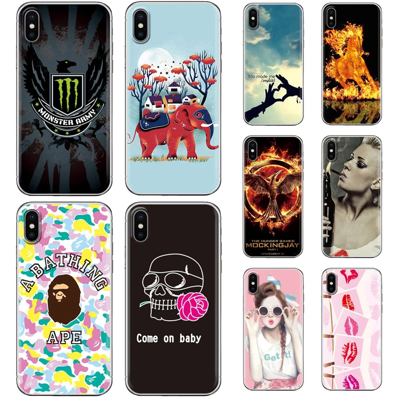 

Stylish Pattern Series Back Skin Cover For Alcatel 1X/ 3/ 3C/ 3V/ 3X/ 5/ U5 Plus/ 5V/ 7 Soft Phone Case