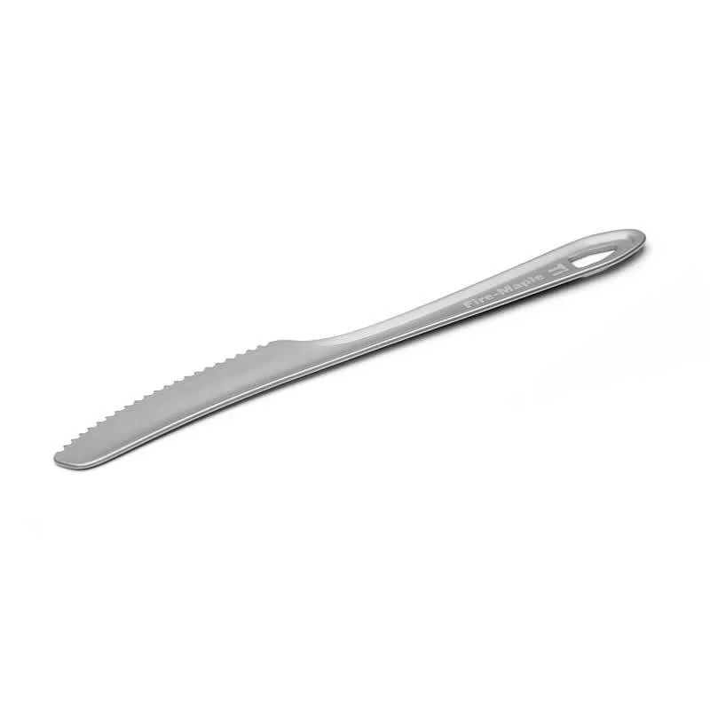 1 unid fuego Arce fmt-t22 acampar al aire libre portátil Vajilla Titanium cubiertos cuchillo