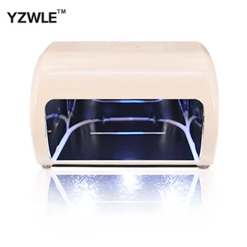 YZWLE New Original Nail Dryer Machine 9W Light  30S 60S 90S Drying Profession LED UV Lamp For UV Gel LED Gel Nail Art Tools