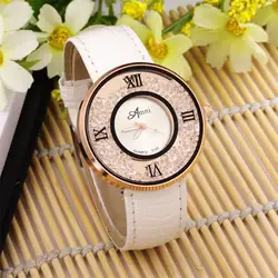 Relogio feminino женские часы люксовый бренд Дрифтинг алмаз кварцевые кожаные повседневные часы дамское платье женские часы подарок # C