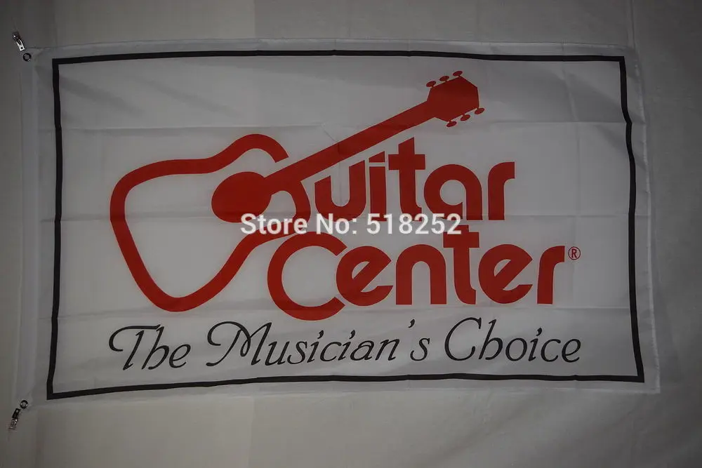 Guitar Center Store Music Garage Flag 3x5 FT 150X90CM