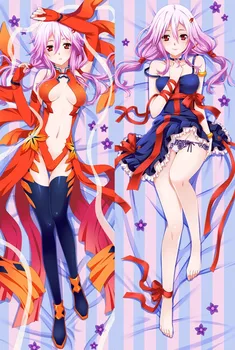 

Japanese Anime GUILTY CROWN Yuzuriha Inori Dakimakura Hugging Body Pillow Cover Case Throw pillowcases Decorative Pillowcases
