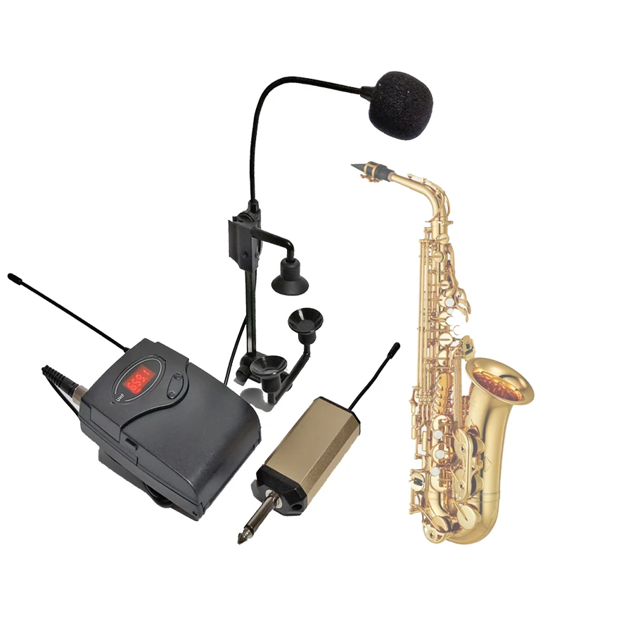 PGA98H Saxophone trumpet wireless microphone system brass instrument