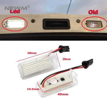 

2Pcs No Error LED Number License Plate Light OEM Replacement Bulb for FORD 5D Fiesta S-Max C-Max Kuga Mondeo Galaxy MK3