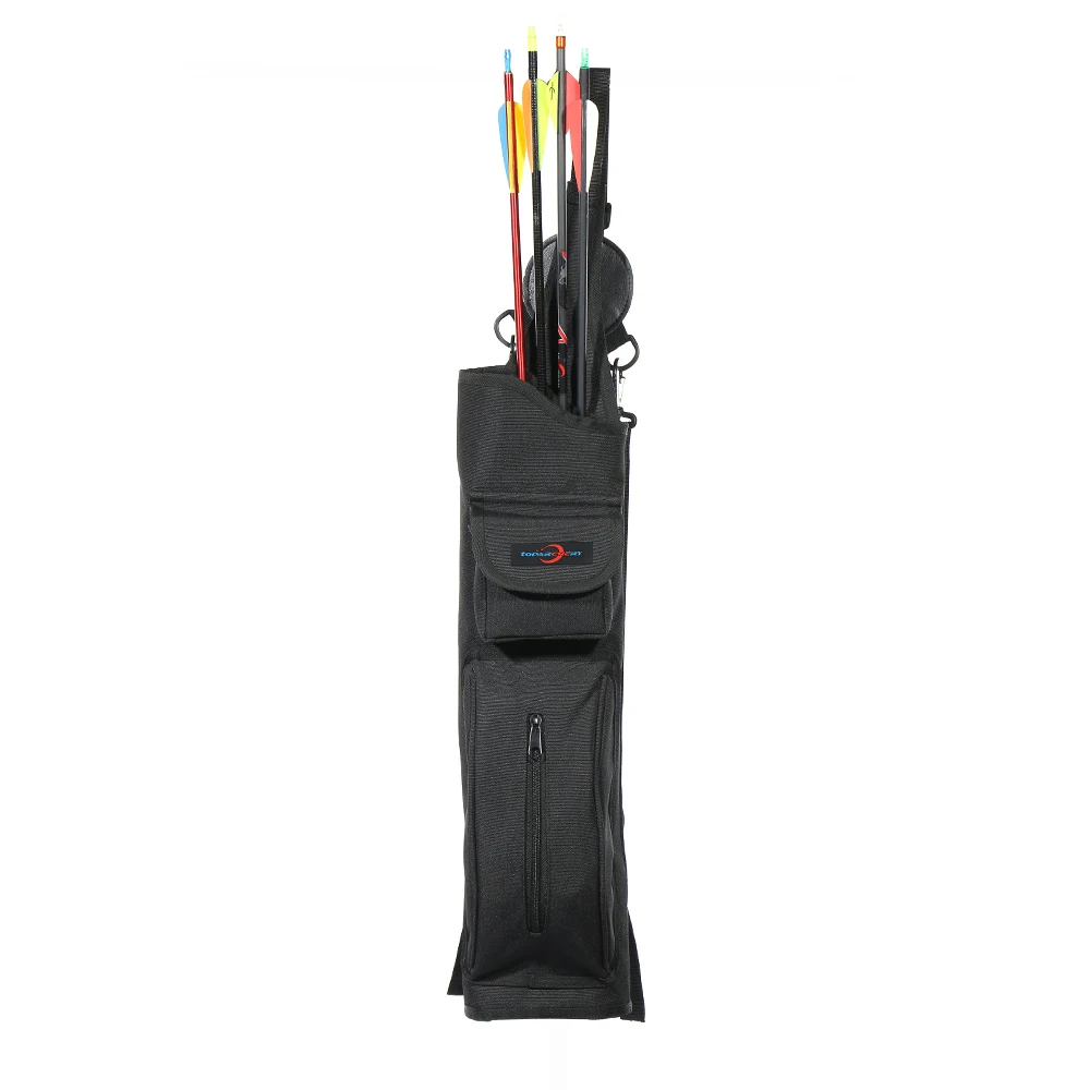 

Archery Arrow Quiver Bag Holder Backpack Shoulder Bag Back Arrow Case For Hunting Training 40 Arrows Compound Recurve Bow