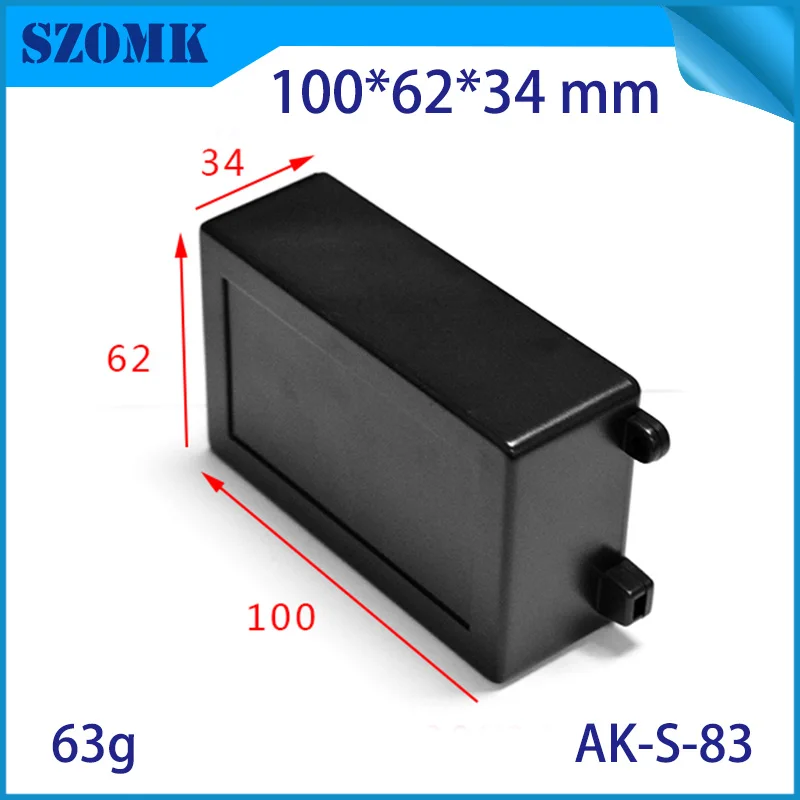 plastic enclosure for electronics control box szomk diy enclosure junction box plastic housing small abs instrument enclosure (5)