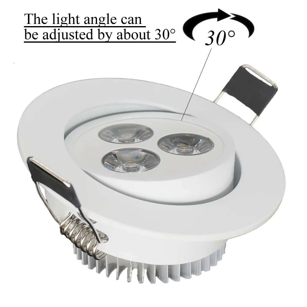 12X9 W 650 люмен 2800 K 3000 LED теплый белый энергосберегающий встраиваемый потолочный