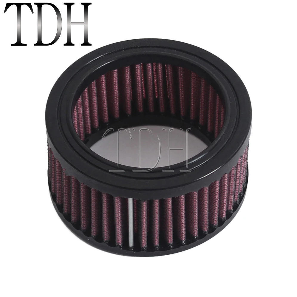 

0.2 Oz Red Motorcycle High Flow Replacement Air Filter For Harley Air Cleaner