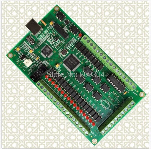 

3 axis CNC USB Card Mach3 200KHz Breakout Board DHL Shipping