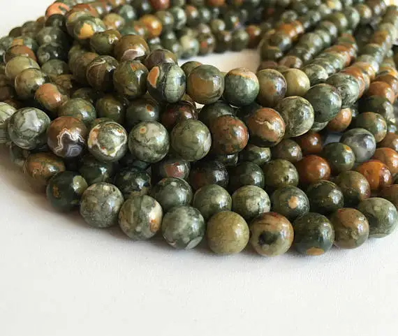 Rhyolite, 8mm Beads