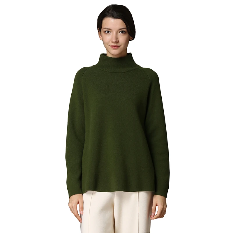 relaxed fit wool jumper