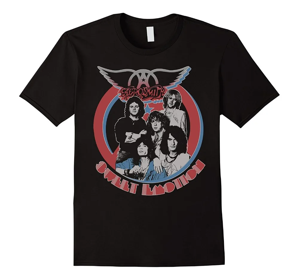 

Fashion Unique Classic Cotton Men'S Short Sleeve Gift O-Neck Aerosmith - Emotion Shirts