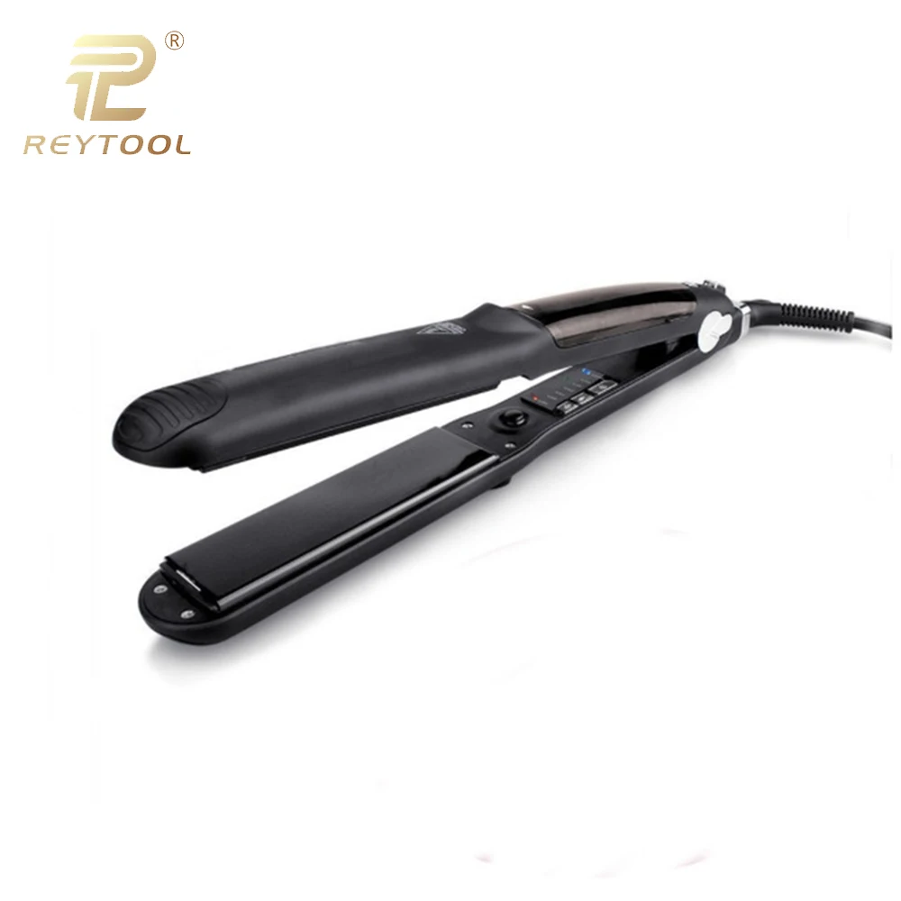 Professional salon паровой выпрямитель Керамика Турмалин Flat Iron с блокировкой переключатель Инструменты для укладки волос