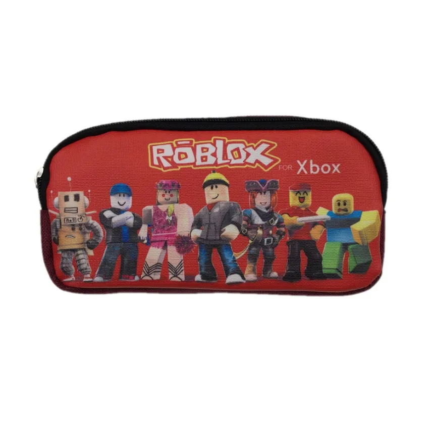 

Hot Game Roblox Cartoon Pencil Case Make up Purse Cosmetic Bag Women Handbags Pen Bag Student Double Zipper Stationery Bag Gift
