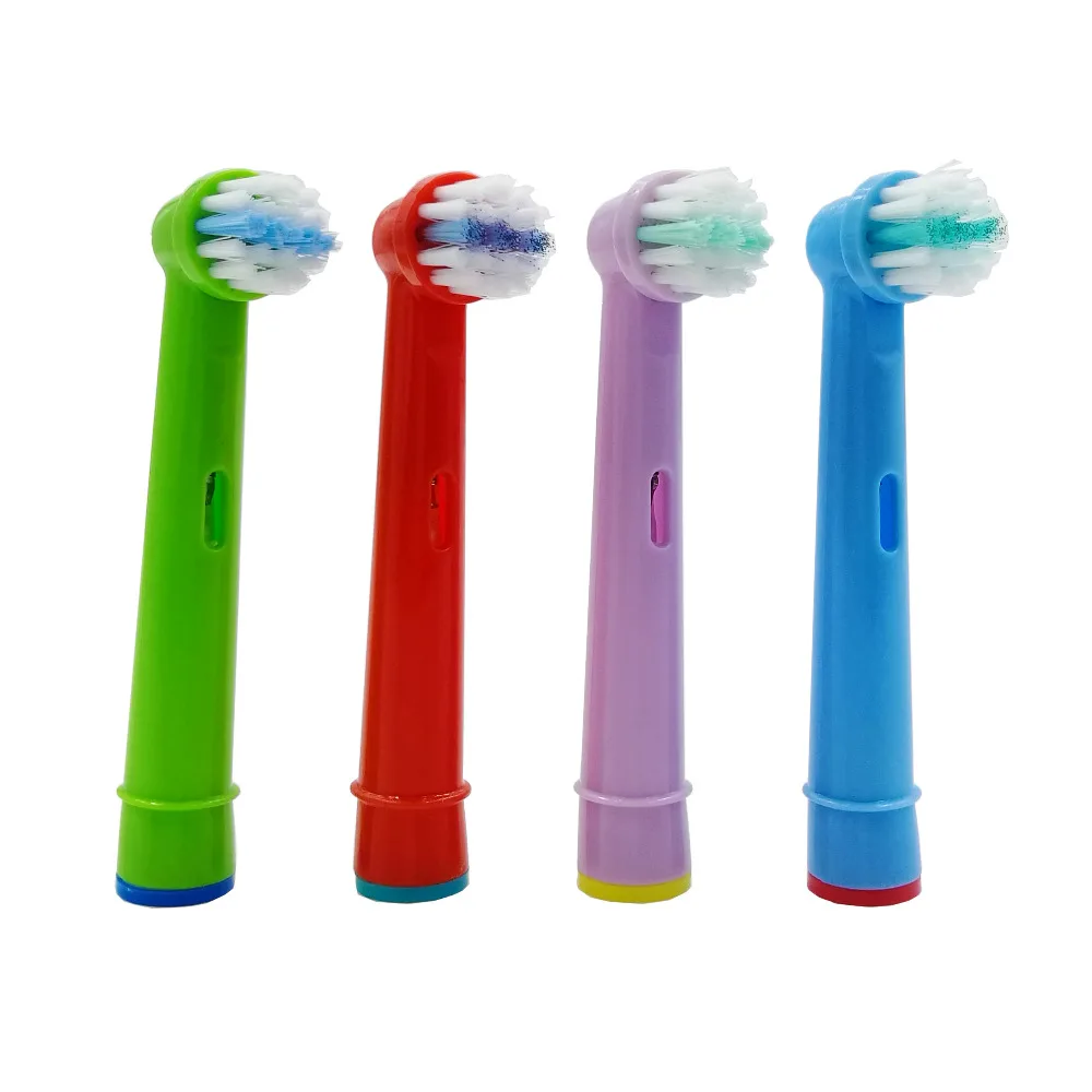 

4pcs Replacement Kids Children Tooth Brush Heads For Oral B EB-10A Pro-Health Stages Electric Toothbrush Head