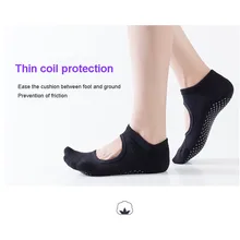 Новое поступление женские универсальные дышащие эластичные силиконовые хлопковые противоскользящие Спортивные Фитнес Бодибилдинг Йога детские колготки