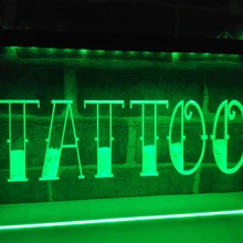 LB550-Татуировка Бар Паб искусство пирсинг светодиодный неоновый светильник Знак Домашний Декор ремесла