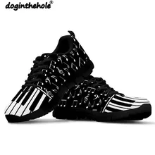 Doginthehole Фортепиано Музыка кроссовки прогулочная обувь женская уличная спортивная обувь сетка дышащая фитнес противоскользящая zapatillas mujer