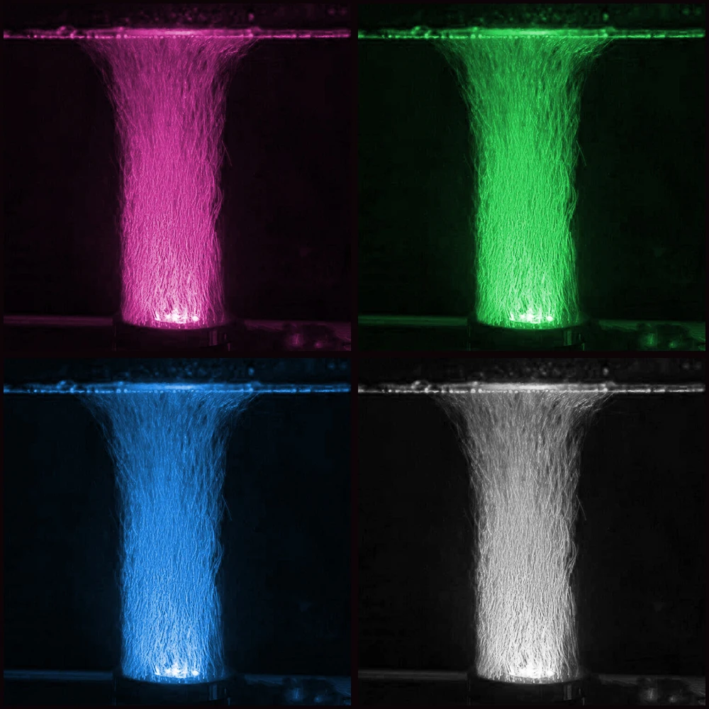 Светодиодный подводный светильник с вилкой для США, Австралии, ЕС, Великобритании, меняющий цвет, светодиодный светильник для аквариума с дистанционным управлением, RGB Светодиодный светильник для аквариума