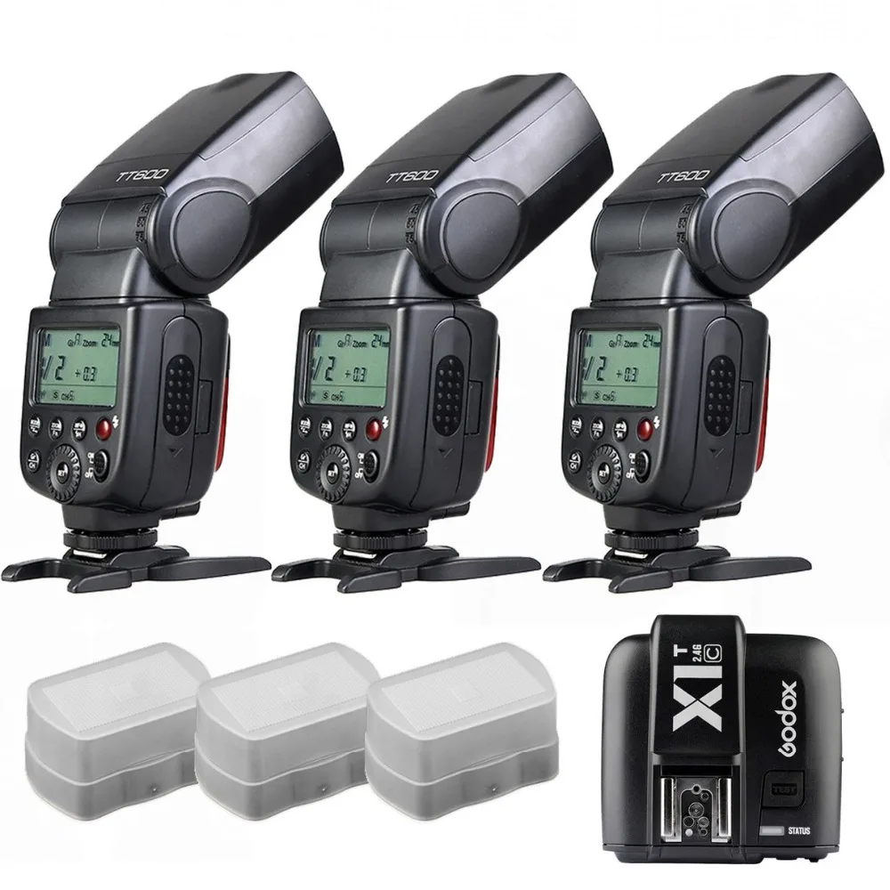 Godox Thinklite TT600 flash-speransmitter  Canon Nikon Pentax Olympus Fujifilm edlite  X1T 