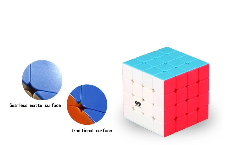 4X4X4 QiYi QiYuan, магический куб, профессиональный скоростной куб, скоростной головоломка, куб, развивающие игрушки для детей, рождественские подарки, Cubo Magico