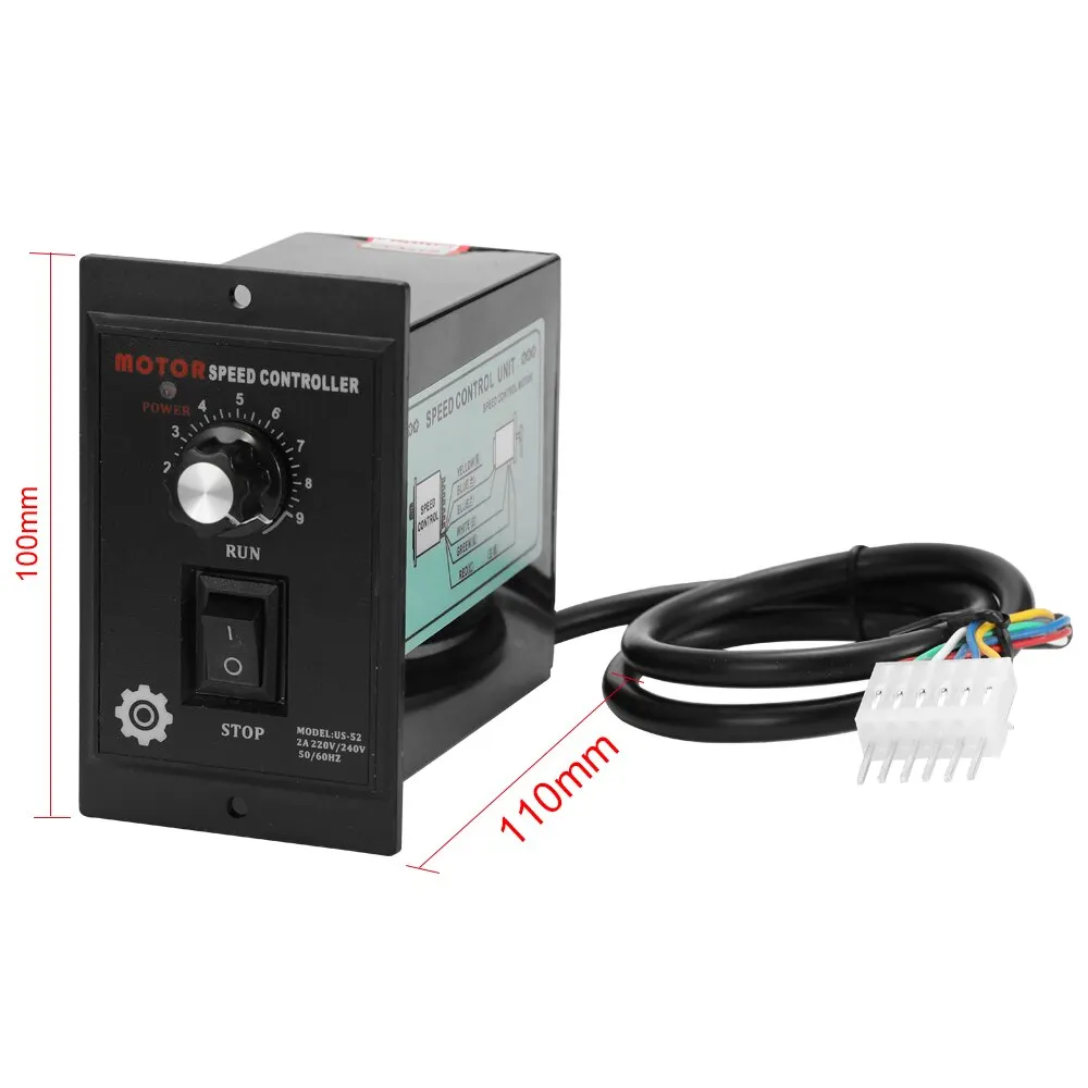 400 Вт AC220V регулятор скорости двигателя Pinpoint вперед назад 50/60 Гц|Детали и