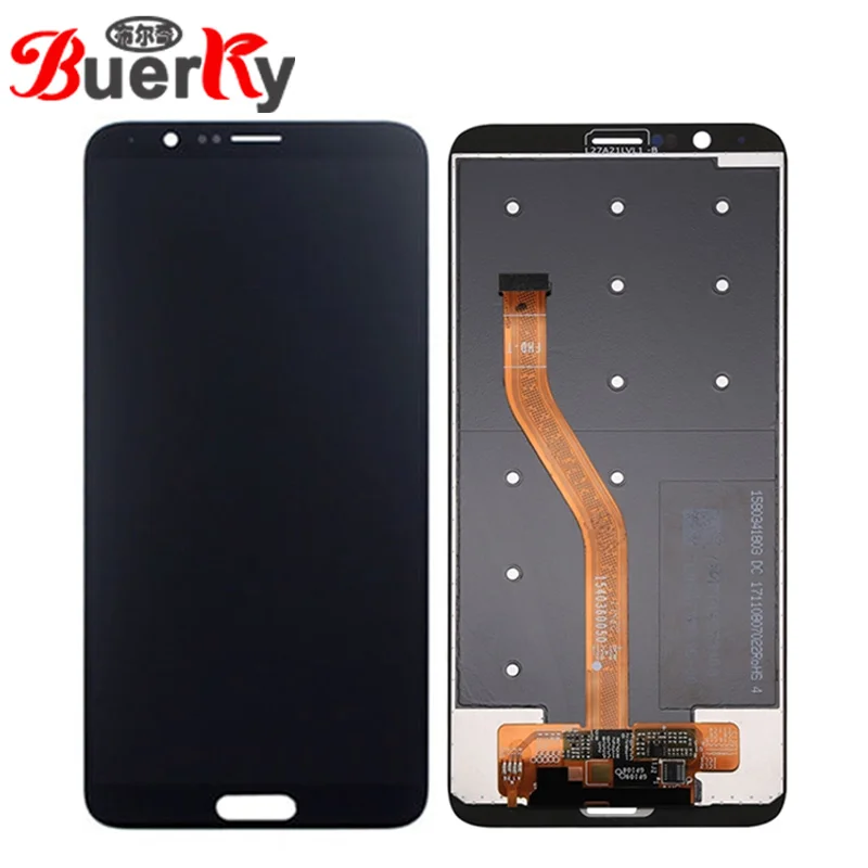

BKparts 5pcs 5.99" For Huawei Honor V10 LCD Display Touch Screen View 10 BKL-AL00 BKL-AL20 BKL-L09 LCD Digitizer Assembly