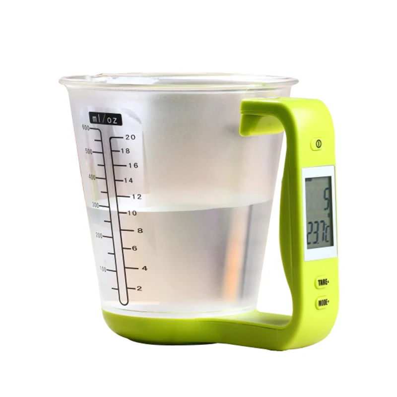 

Measuring Cup Kitchen Scales Digital Beaker Libra Electronic Tool Scale with LCD Display Temperature Measurement Cups Dropship