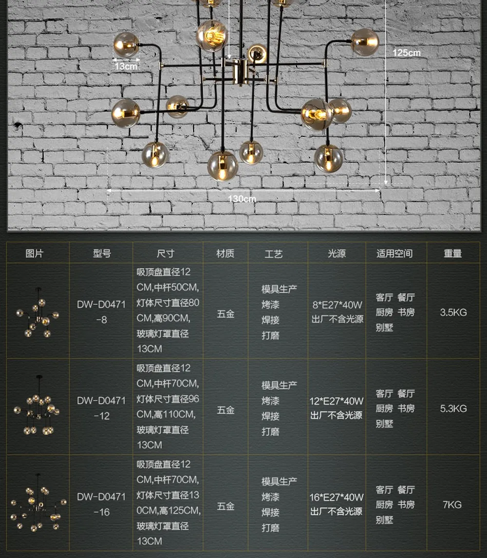 led e27 Нордик Железыне Стеклянные Дизайнерские Magic Bean Светодиодные Лампы.Светодиодные Светильники Люстры Подвесные.Светильники Подвесные Светильники.Светильник Подвесной Светильник.Для Столовой,Фойе Спальни