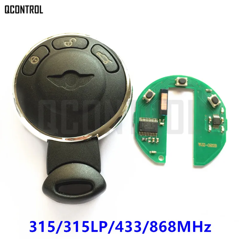 

QCONTROL Remote Smart Key for BMW/MINI COOPER S ONE D CLUBMAN COUNTRYMAN CABRIO Car Lock 315MHz/315LP/433MHz/868MHz
