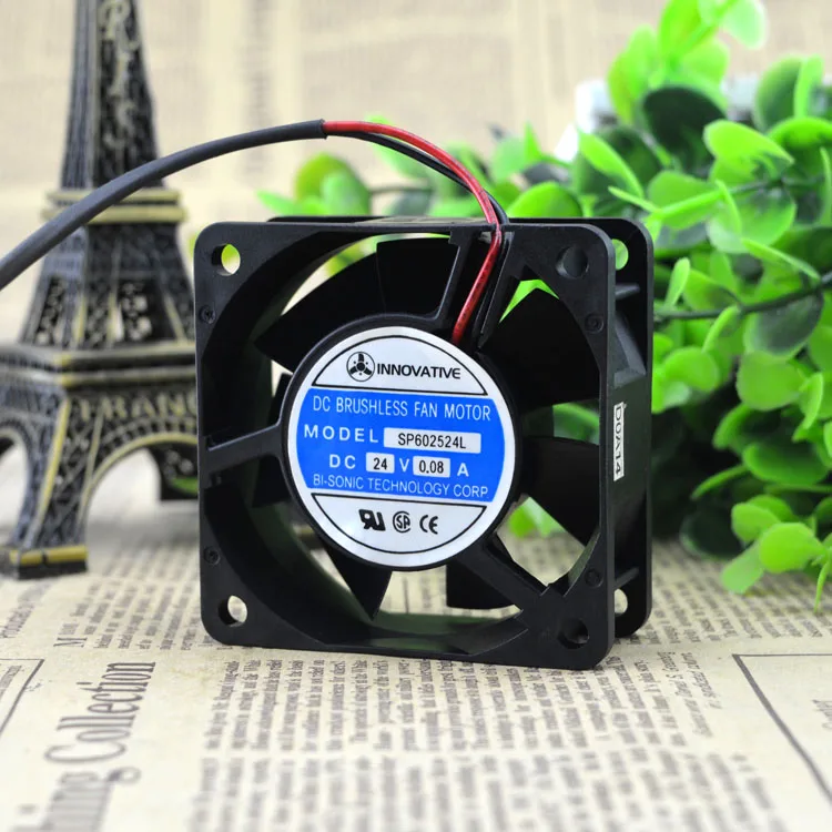 

Free Delivery. SP602524L 24 v 0.08 A 6 cm inverter frequency converter cooling fan