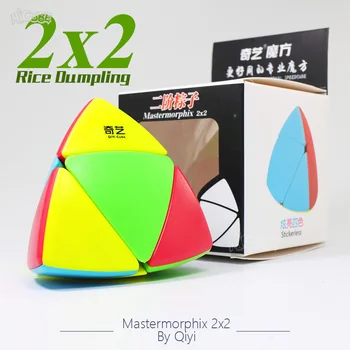 

Qiyi Cube Mastermorphix 2x2 Stickerless Farsted Surface Rice Dumpling Magic Cube Puzzle Big Szie Toy Special 2x2x2