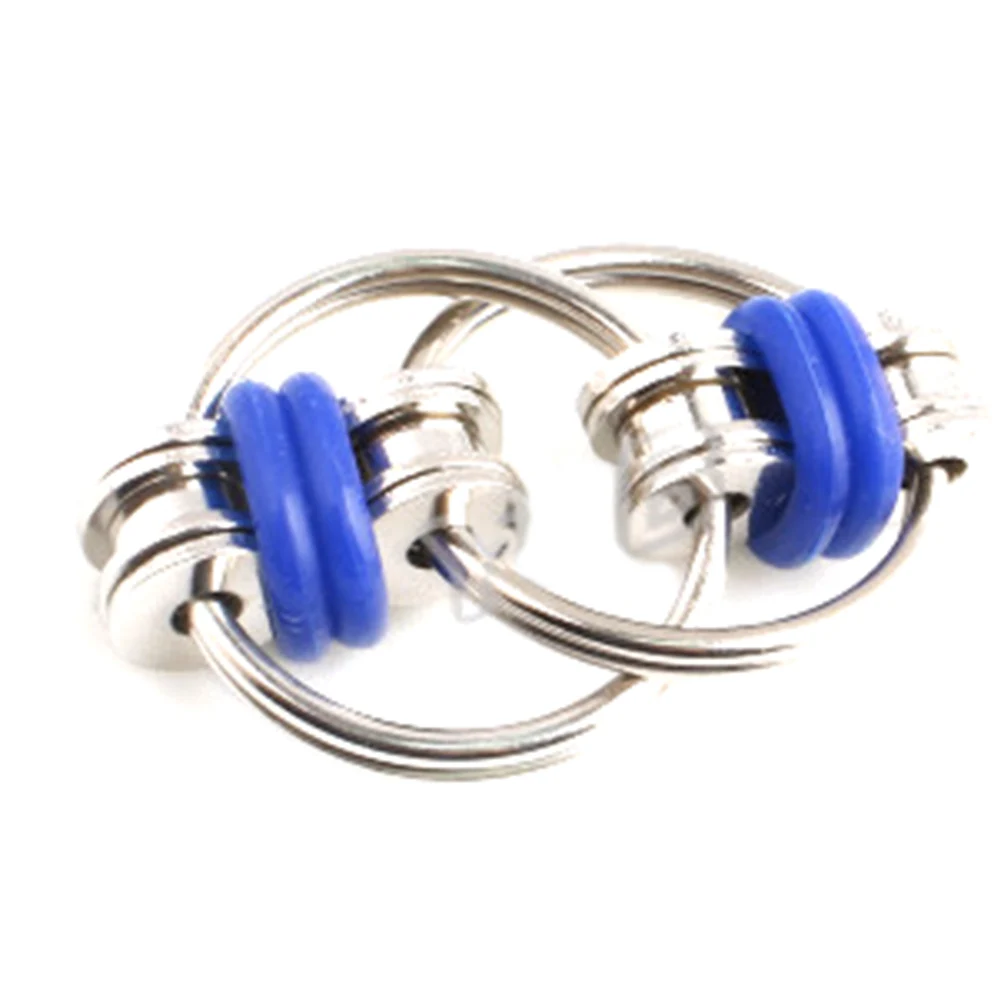 

Fidget Works Bike Chain Fidget Toy For Autism ADHD Stress And Idle Hands Black High Quality 4 colors
