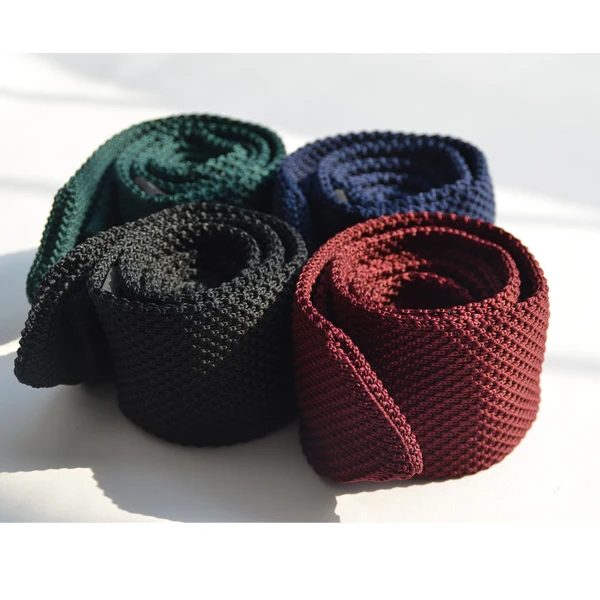 

Free shipping New arriving 100% Hand made knitted tie multicolor with gift box Mens Necktie Fashion