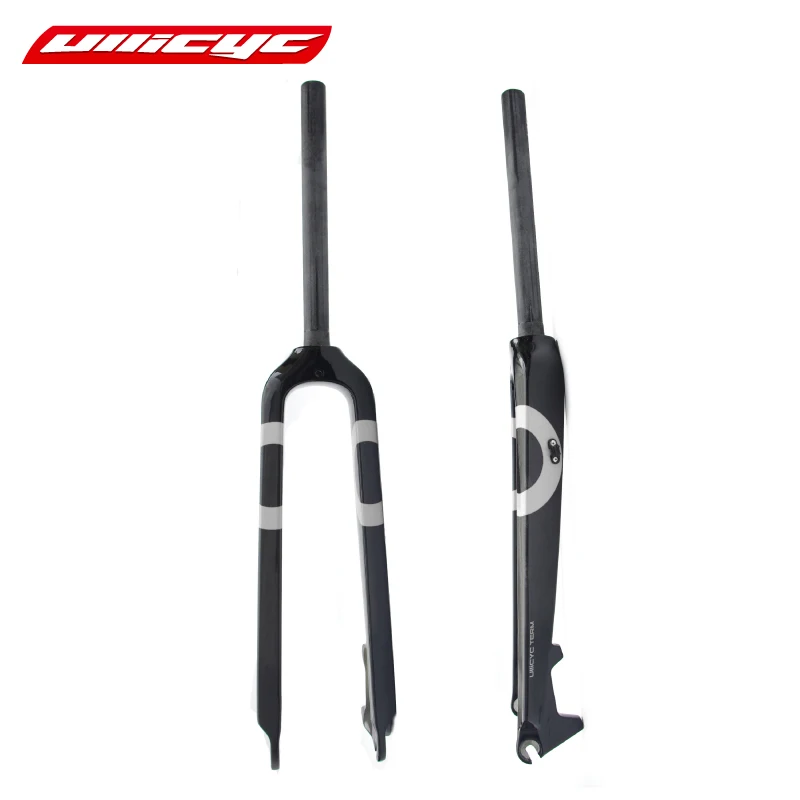 Newest 26"/ 27.5" inch Mountain bike full carbon front fork MTB bicycle