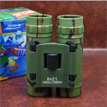 Камуфляжный бинокль 8x21 бинокулярный бинокль с высокой мощностью и высоким уровнем освещенности ночного видения