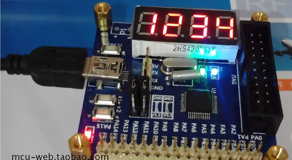 Stm32f103cbt6 minimum system, RS485 communications