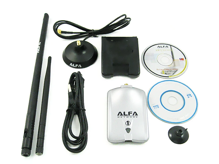Беспроводной USB адаптер KuWFi Alfa AWUS036NH 150 Мбит/с RT7603 высокомощный роскошный Wifi с