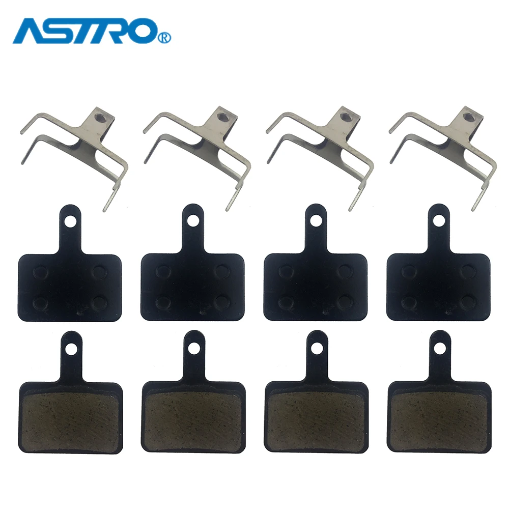 4 Pair/lot Semi Metallic Bicycle Pads Durable Resin Road MTB Bike Disc Brake Pads Bike Parts For SHIMANO Tektro System 4 Pair/lot Semi Metallic Bicycle Pads Durable Resin Road MTB Bike Disc Brake Pads Bike Parts For SHIMANO Tektro System