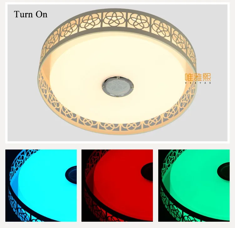 Bluetooth music led ceiling lighting main picture YH-622 (16)_A