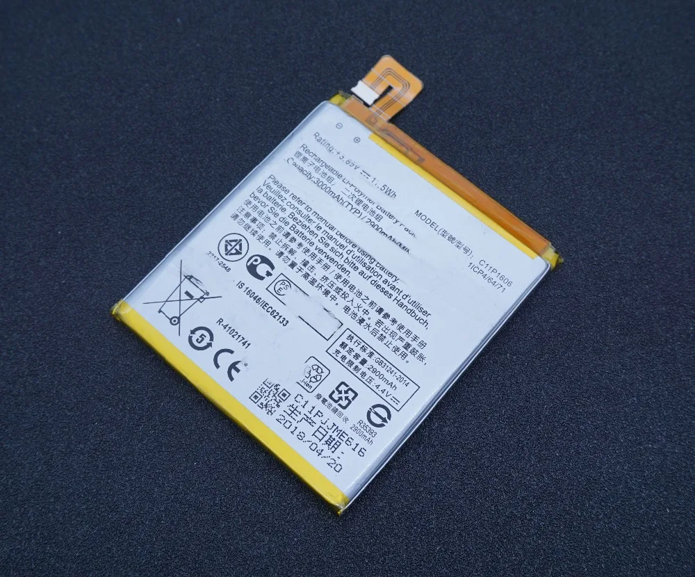 LehonS 10 шт./лот 2900 мАч/11.5Wh смартфон Замена Батарея для Asus zenfone Laser 3 ZC551KL Z01BDA C11P1606 |
