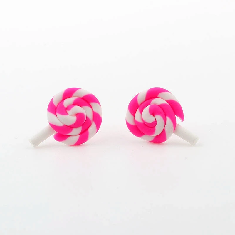 Женские серьги гвоздики из экологически чистого пластика 24 пары|stud earrings|stud earrings