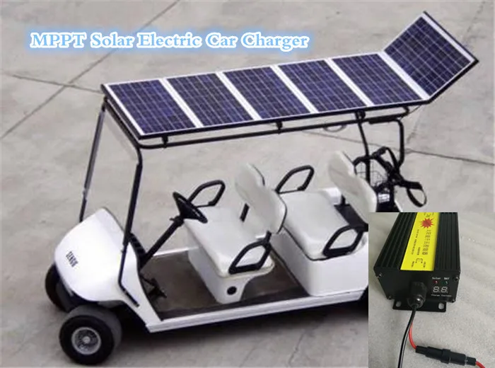 MPPT Solar Electric Car Charger For 72v battery Storage battery car
