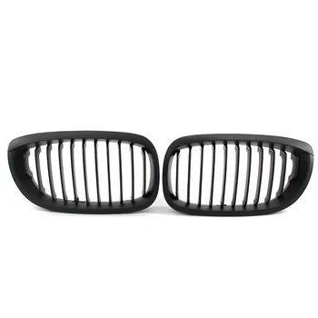 

2Pcs/Set Matte Black M Sport Front Grille Fit For BMW E46 Facelift Coupe Grill