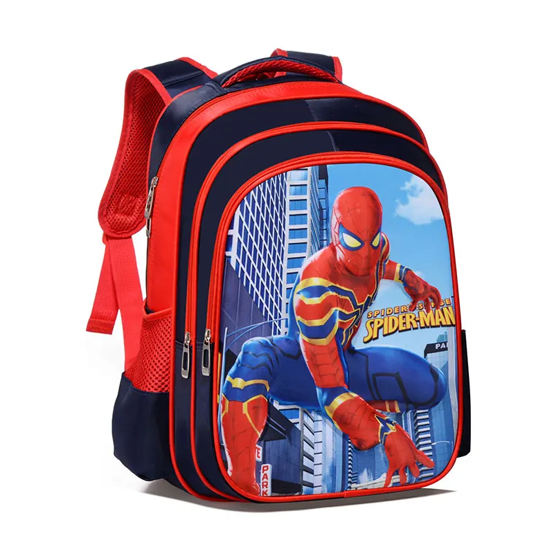 Мультфильм Капитан Америка Железный человек мальчик девочка дети детский сад школьная сумка Подростковая Дети Студенческие рюкзаки