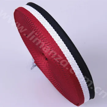 

high quality polyester colorful webbing 10mm 3/8" for sale