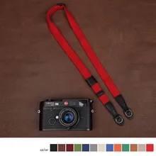 cam-in 1441-1455 Universal Camera Strap Neck Shoulder Carring Belt 15 colors Comfortable cotton and soft leather