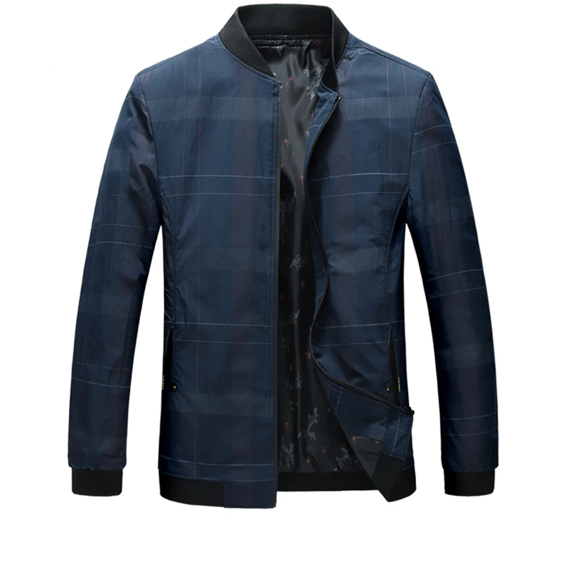 

MOGU Men's Fashion Jacket Asion Size Spring Summer Bomber Jacket Sports Casual Style 2019 New Arrival
