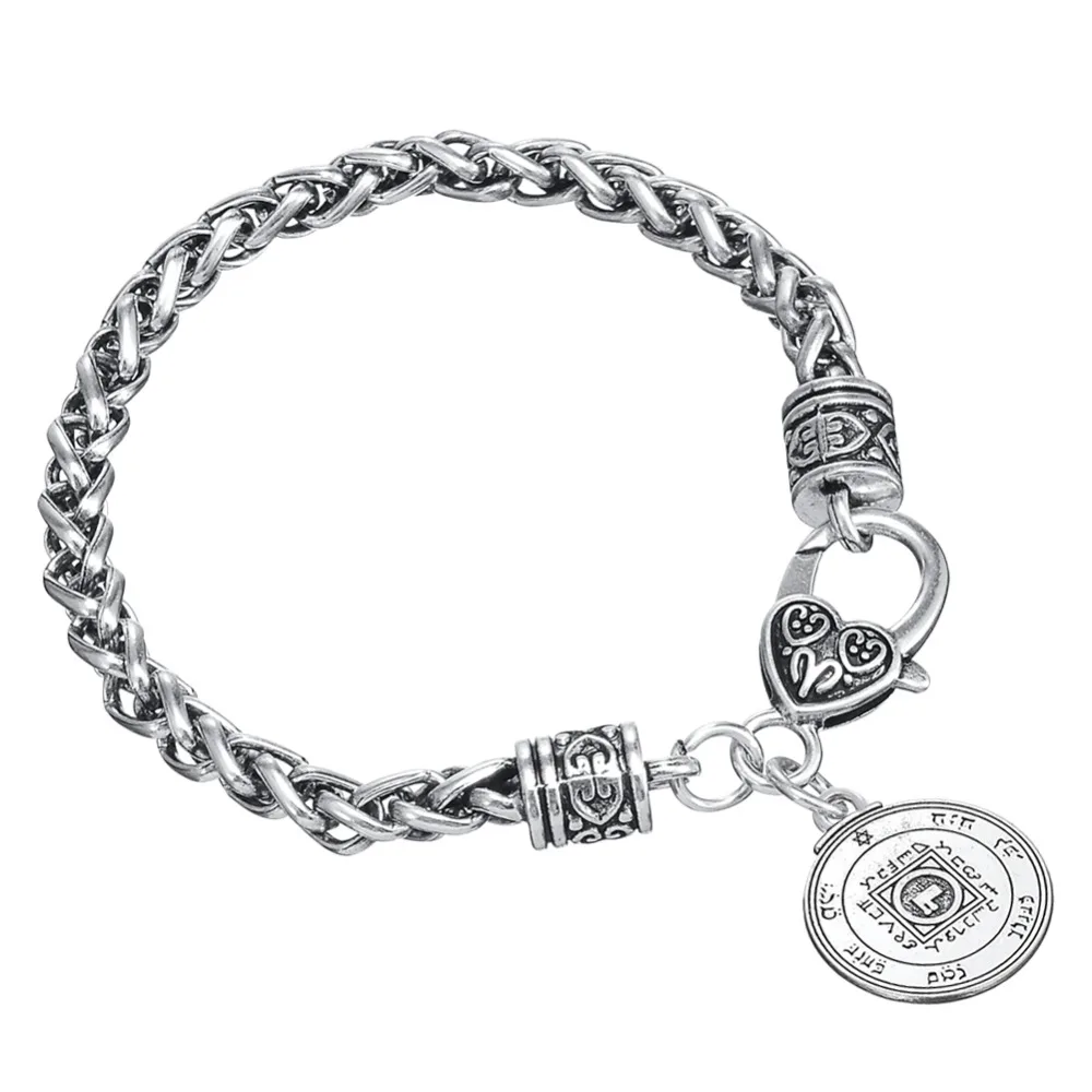 Dawapara Ultimate Love Talisman Venus Pentacle Key of Salomon Wiccan ювелирные изделия для мужчин Браслет