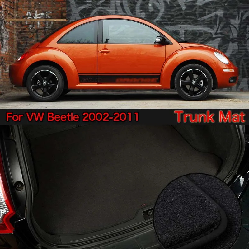Nylon Fabric Washable Car Trunk Cargo Liner Carpet Mats For VW Beetle